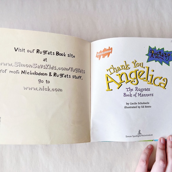 Thank You, Angelica The Rugrats Book of Manners by Cecile Schoberle - Picture 3 of 5